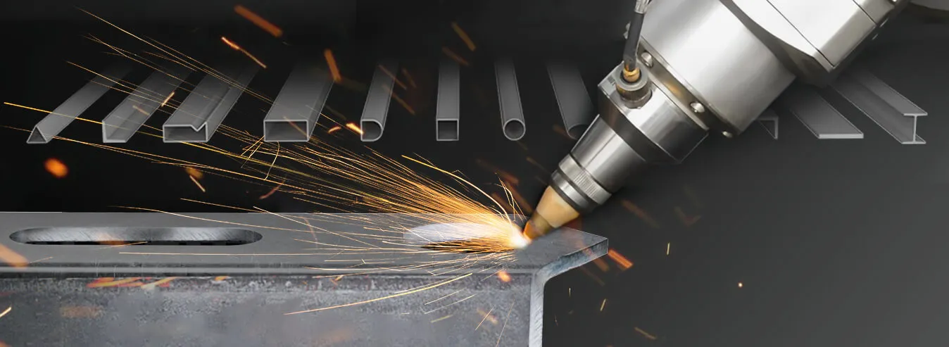 tube laser cutter machine for different type of tubes banner