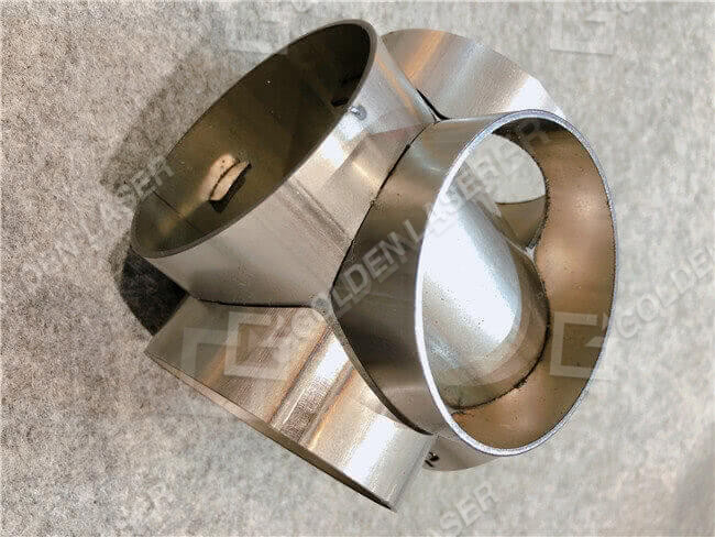 round pipe laser cut by goldenlaser